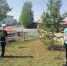 28 июня в Высоком активисты провели субботник возле магазина "Монетка" - ИА Мегионские новости