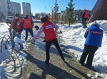 Продолжаются субботники в Мегионе и Высоком