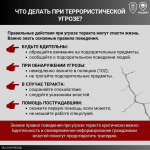 Терроризм представляет серьезную угрозу безопасности граждан