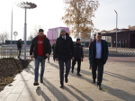 Глава Мегиона Алексей Петриченко провел выездное совещание в Мега.Парке и школе №4