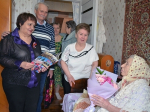 Труженица тыла Мария Дмитриевна Невайкина отмечает день рождения